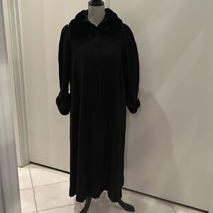 Vintage Helena Wool Girls Coat